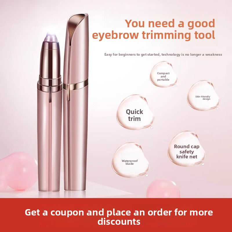 Rechargeable Electric Eyebrow Trimmer