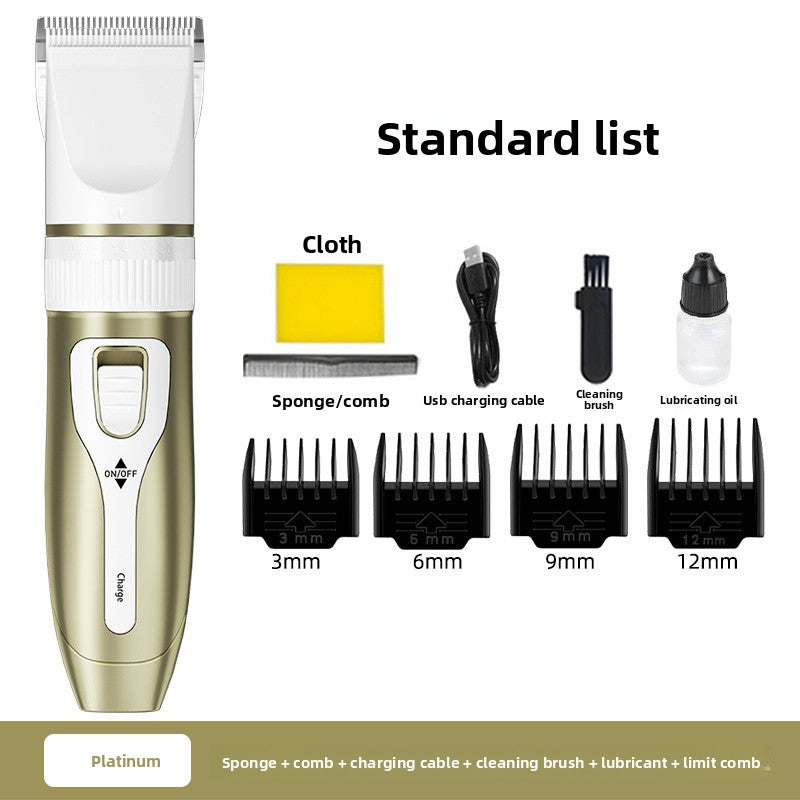 Rechargeable electric hair clipper