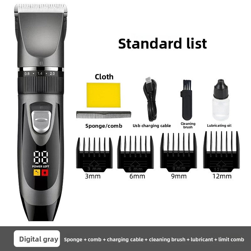 Rechargeable electric hair clipper