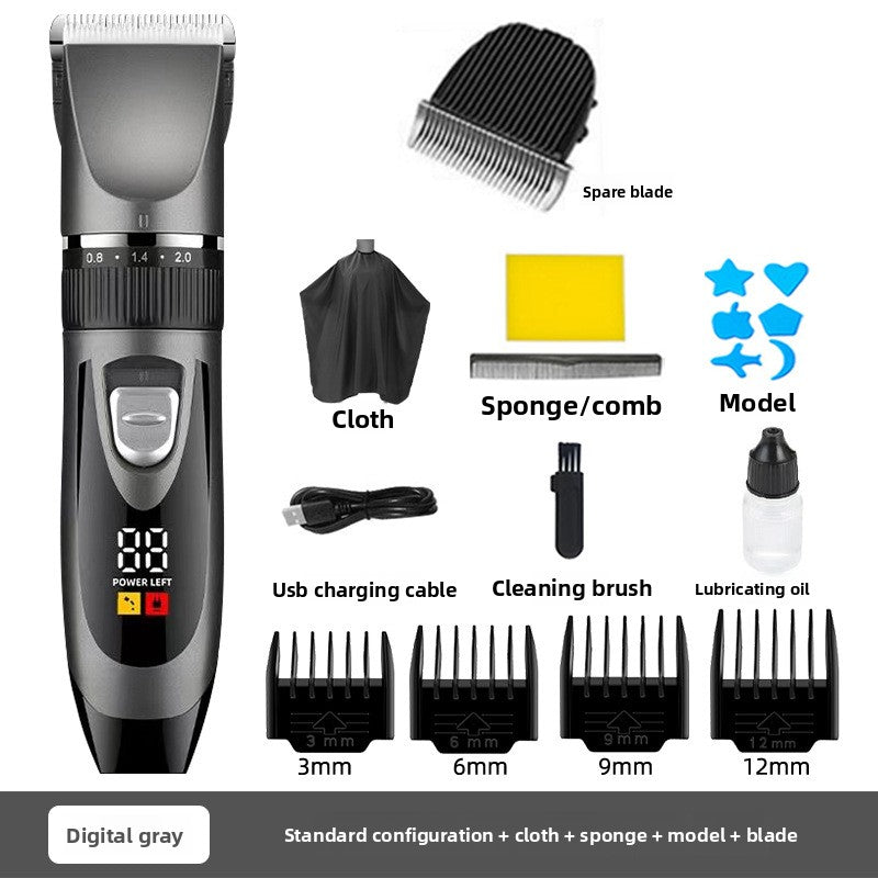 Rechargeable electric hair clipper