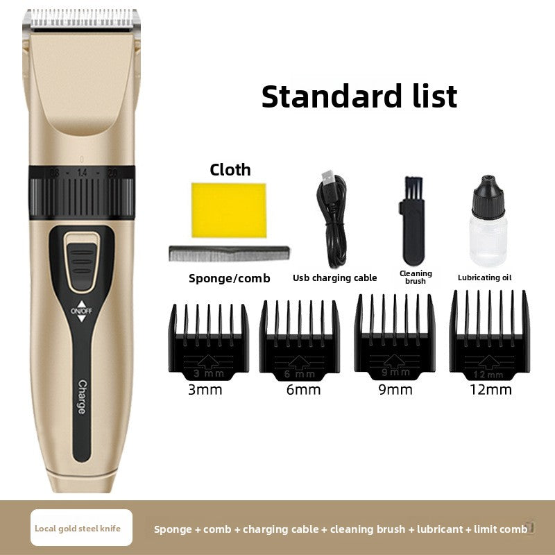 Rechargeable electric hair clipper