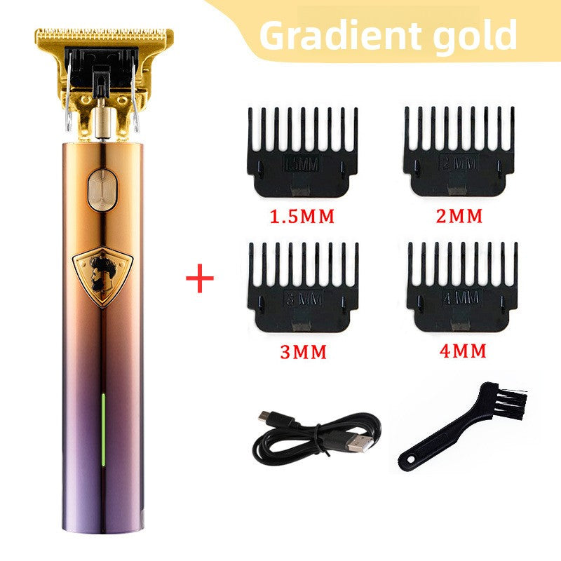 Rechargeable Electric Hair Clipper with Ceramic Cutter Head