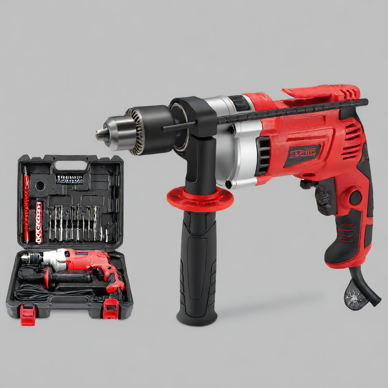 Rechargeable Electric Hand Drill with Accessories