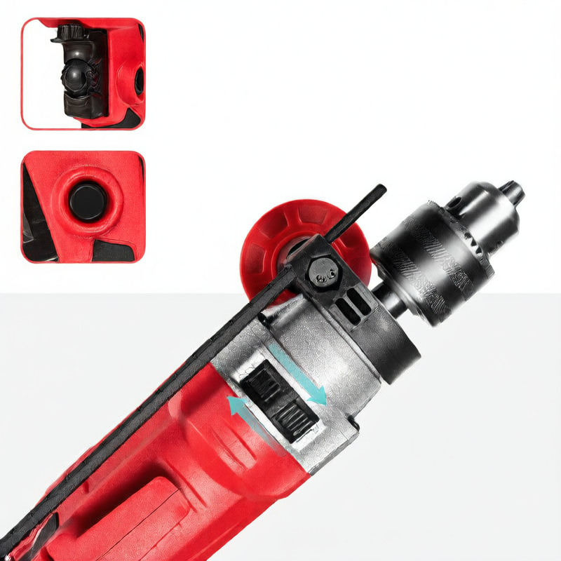 Rechargeable Electric Hand Drill with Accessories