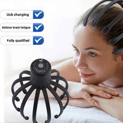Rechargeable Electric Head Massager