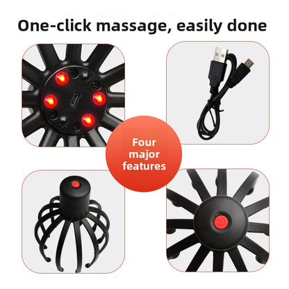 Rechargeable Electric Head Massager