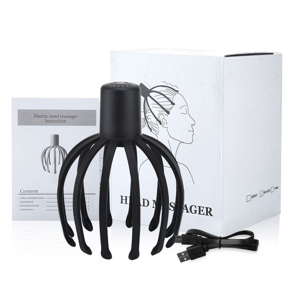 Rechargeable Electric Head Massager