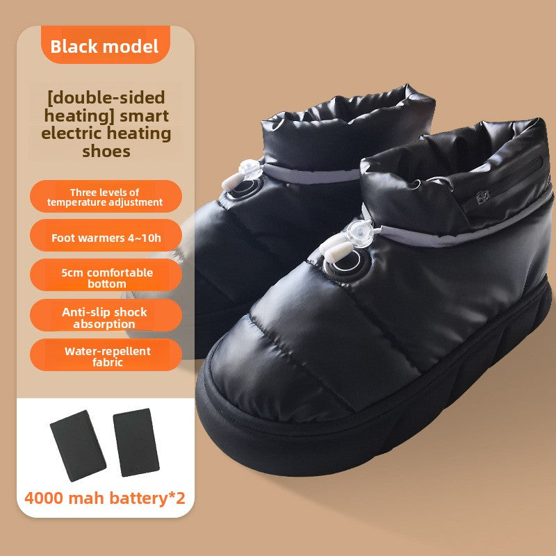 Rechargeable Electric Heating Shoes for Indoor Outdoor Use