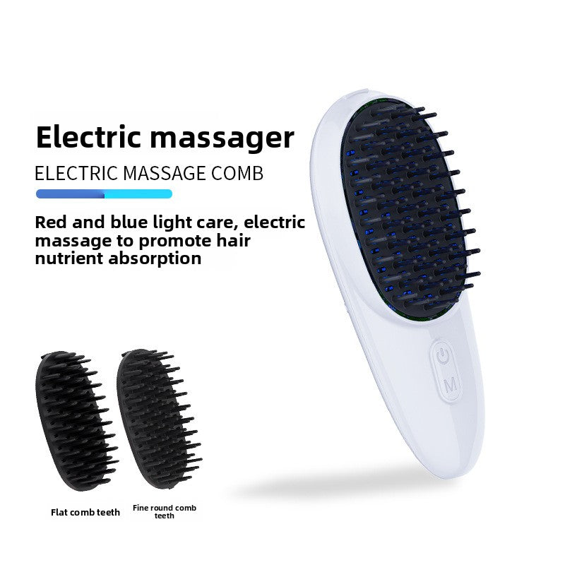 Rechargeable Electric Massage Comb with Light Therapy