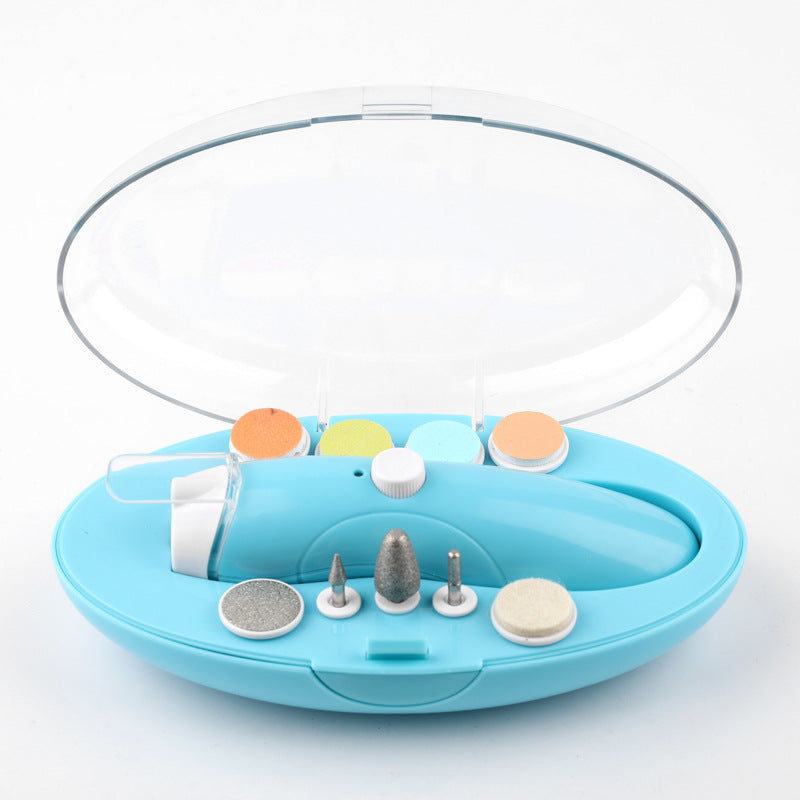 Rechargeable electric nail grinder for infants and toddlers