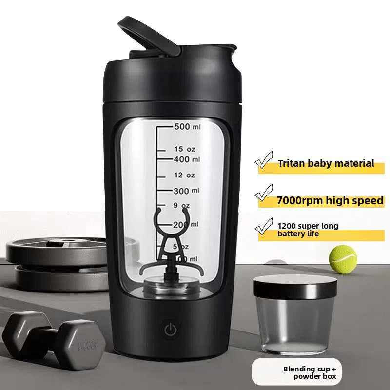 Rechargeable Electric Protein Shaker Cup with Scale