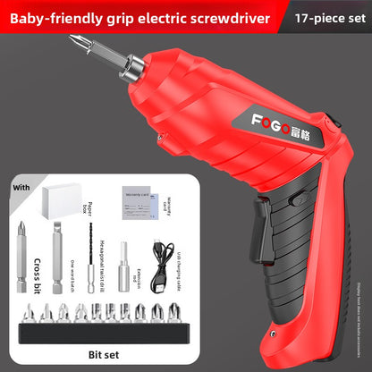 Rechargeable Electric Screwdriver with Automatic Function