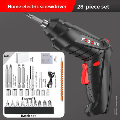 Rechargeable Electric Screwdriver with Automatic Function