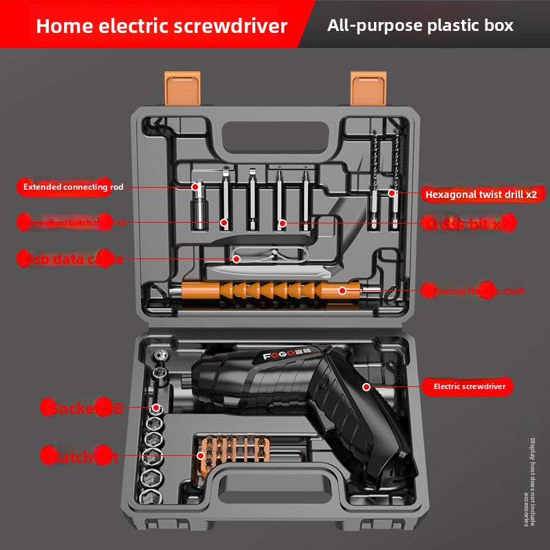 Rechargeable Electric Screwdriver with Automatic Function
