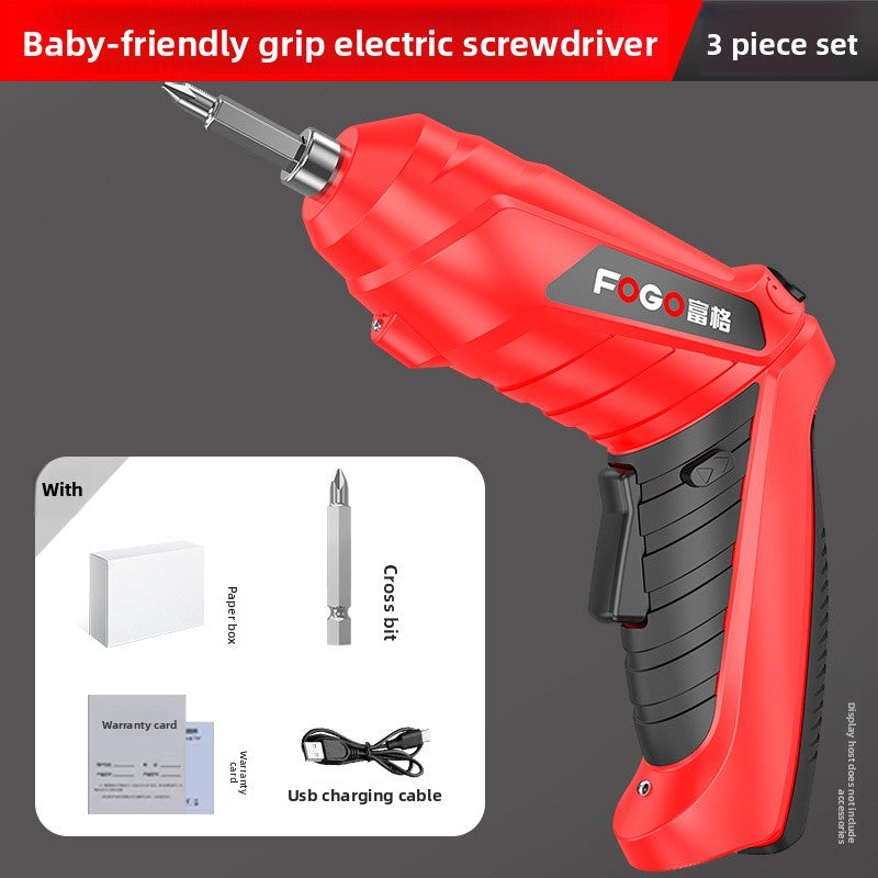 Rechargeable Electric Screwdriver with Automatic Function