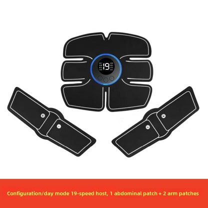Rechargeable EMS Abdominal Muscle Massager with Arm Patches