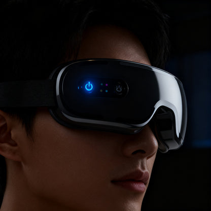 Rechargeable Eye Massager with Heat and Air Pressure