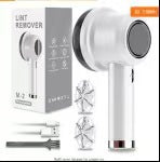 Rechargeable Fabric Lint Shaver with Digital Display