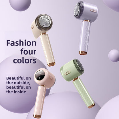 Rechargeable Fabric Shaver with Digital Display