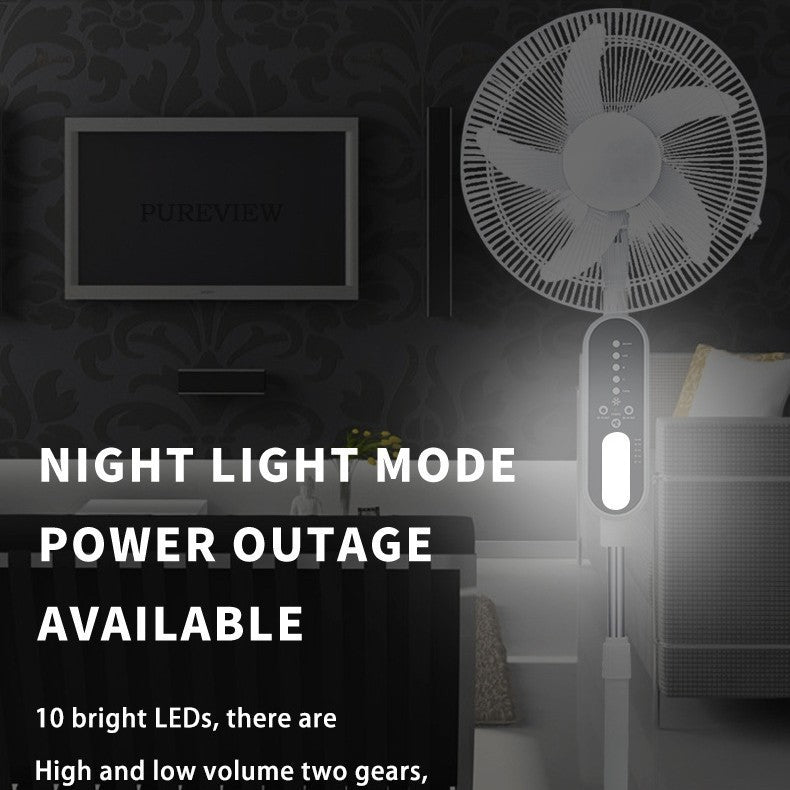 rechargeable floor fan