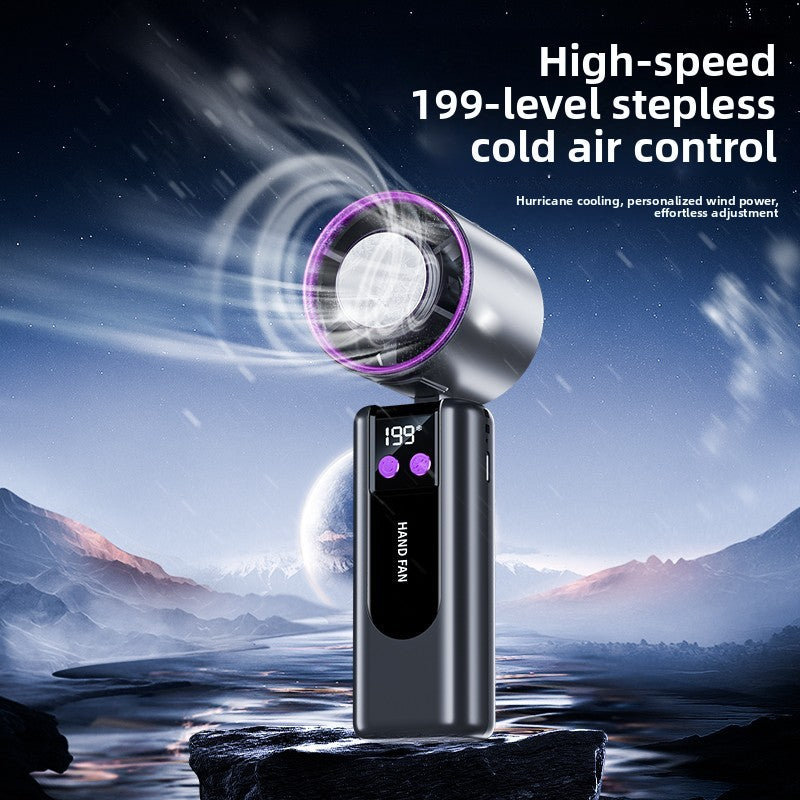 Rechargeable Foldable Handheld Cooling Fan