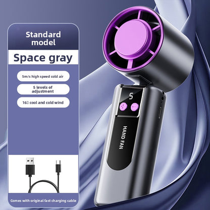 Rechargeable Foldable Handheld Cooling Fan