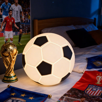 Rechargeable Football Shape Night Light with Timer
