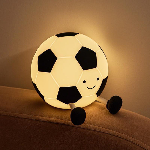 Rechargeable Football Shape Night Light with Timer