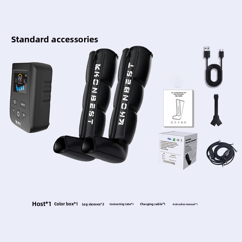 Rechargeable Four-Chamber Air Compression Leg Massager
