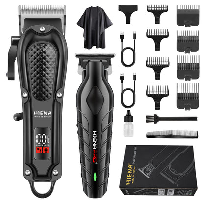 Rechargeable Hair Clipper with Digital Display