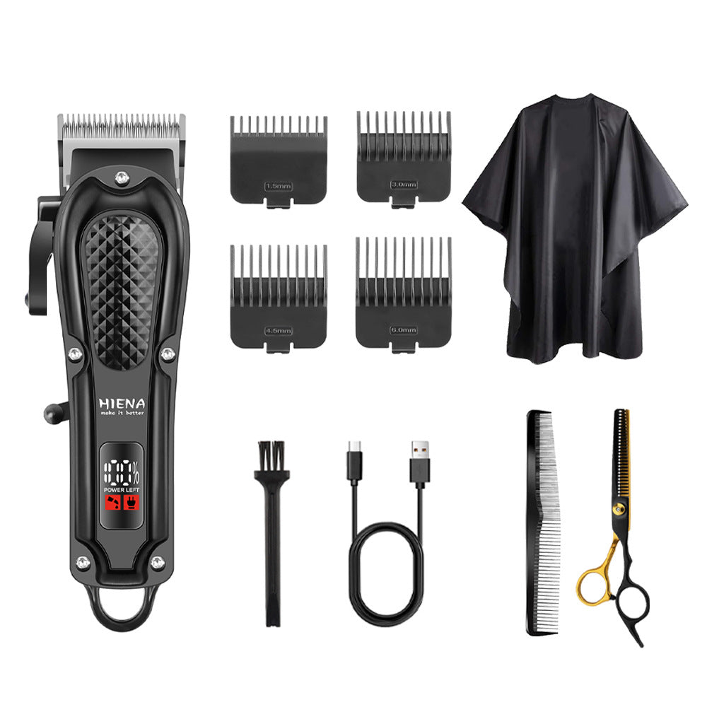 Rechargeable Hair Clipper with Digital Display