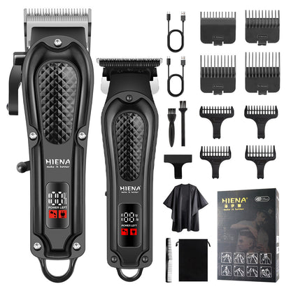 Rechargeable Hair Clipper with Digital Display