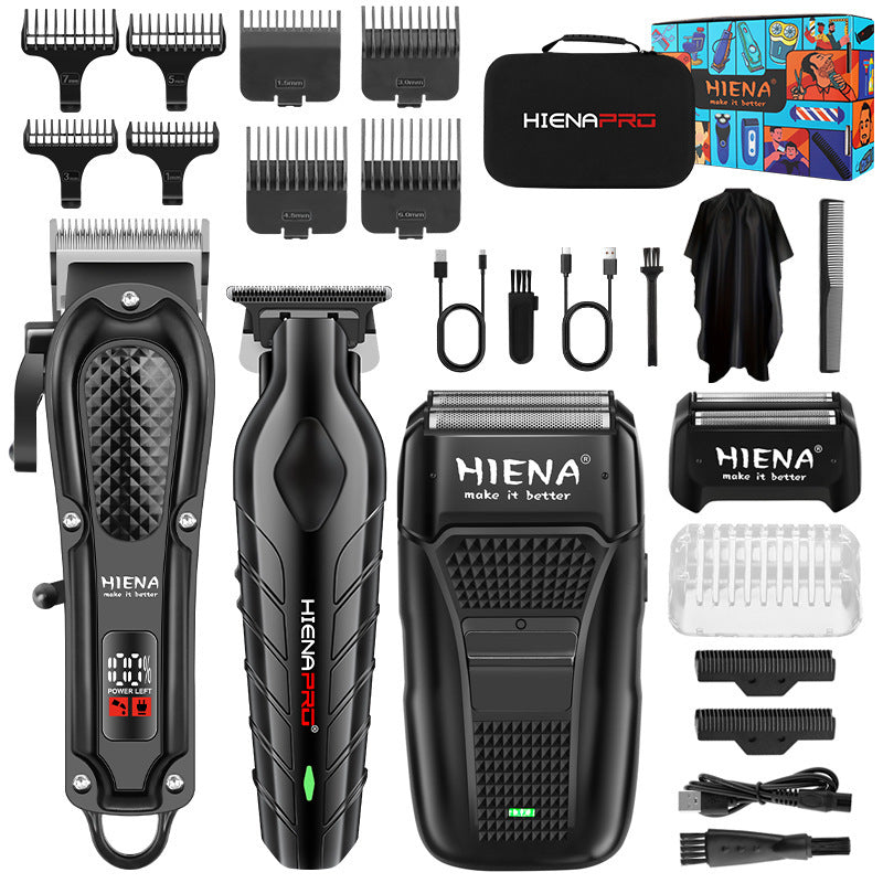 Rechargeable Hair Clipper with Digital Display