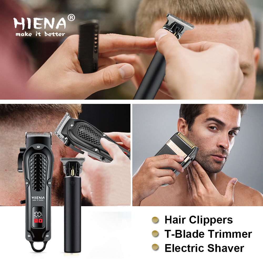 Rechargeable Hair Clipper with Digital Display