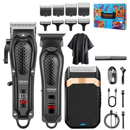 Rechargeable Hair Clipper with Digital Display