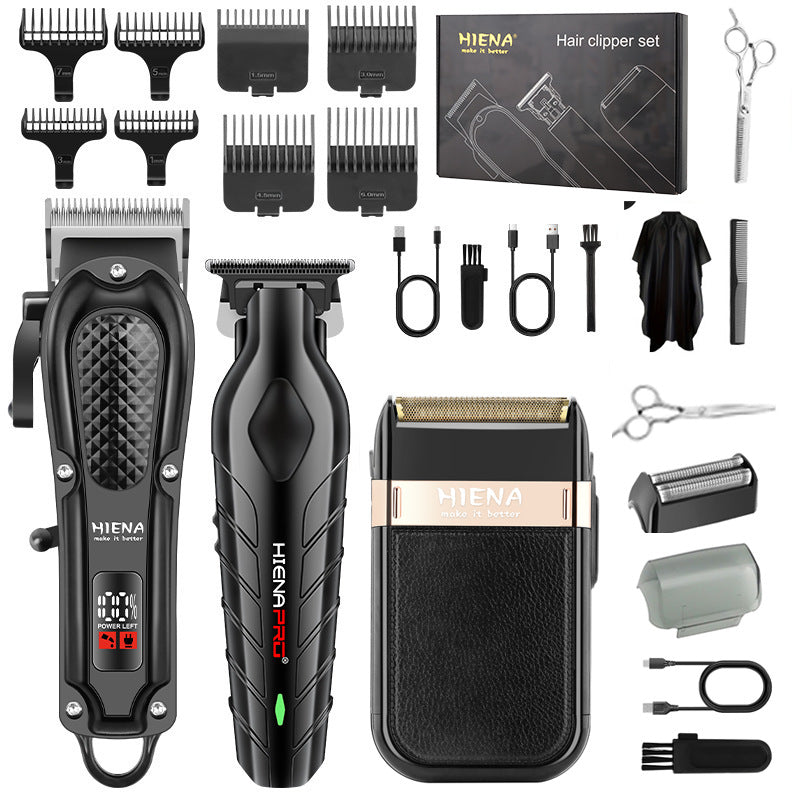Rechargeable Hair Clipper with Digital Display