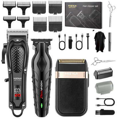 Rechargeable Hair Clipper with Digital Display