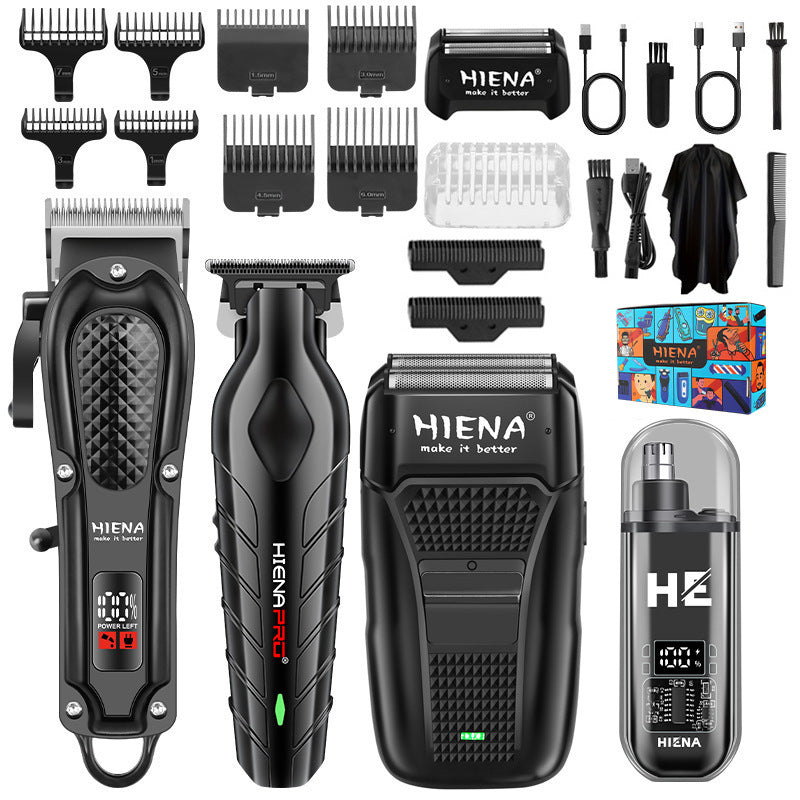 Rechargeable Hair Clipper with Digital Display