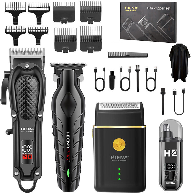 Rechargeable Hair Clipper with Digital Display