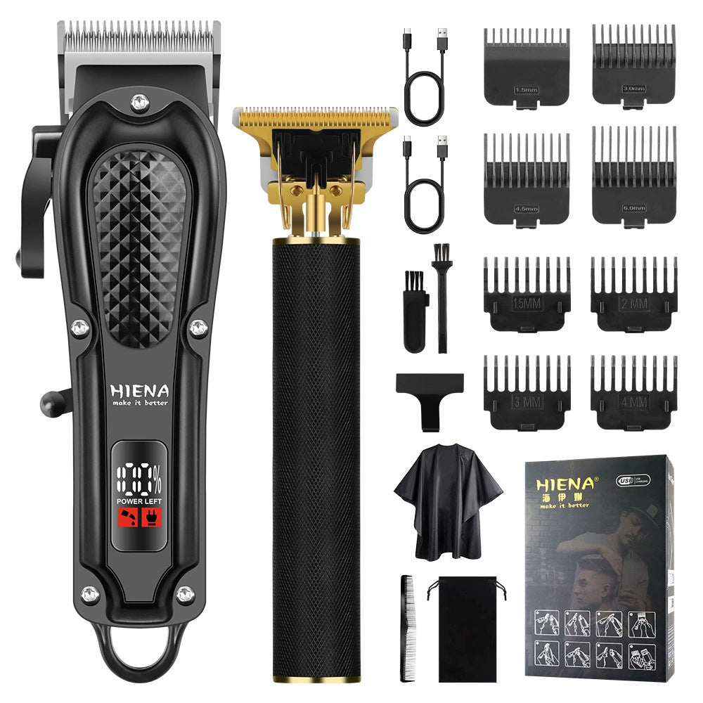 Rechargeable Hair Clipper with Digital Display