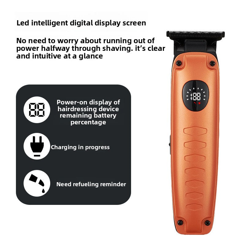 Rechargeable Hair Clipper with LED Display