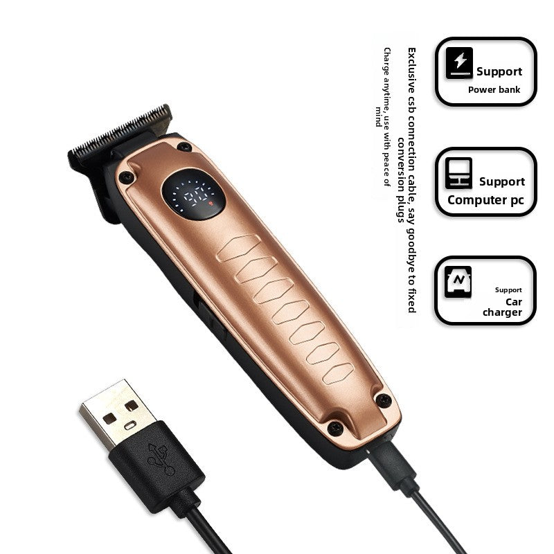 Rechargeable Hair Clipper with LED Display