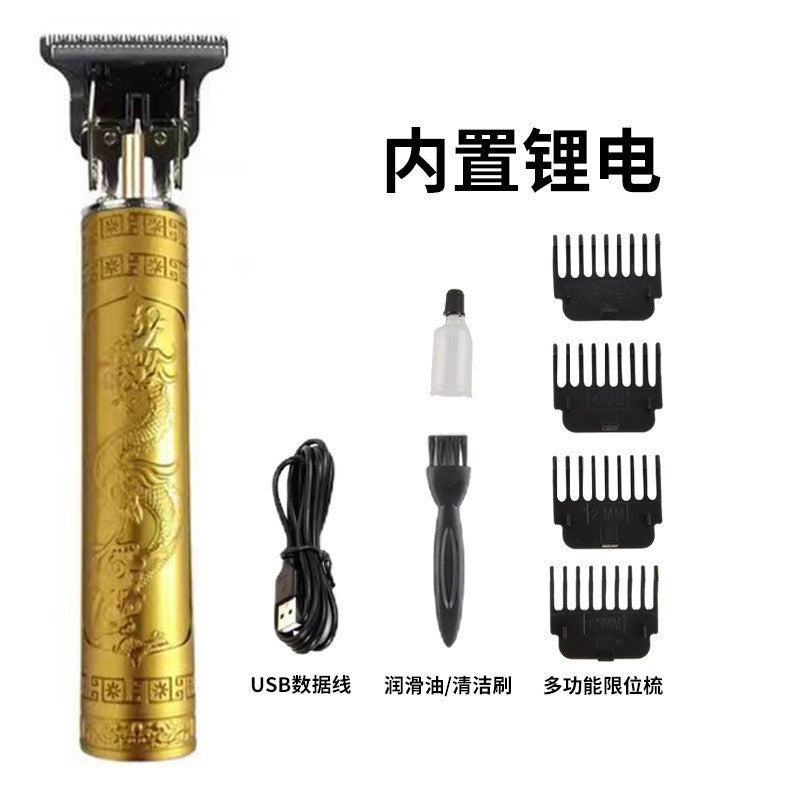 Rechargeable Hair Clipper with Stainless Steel Blades