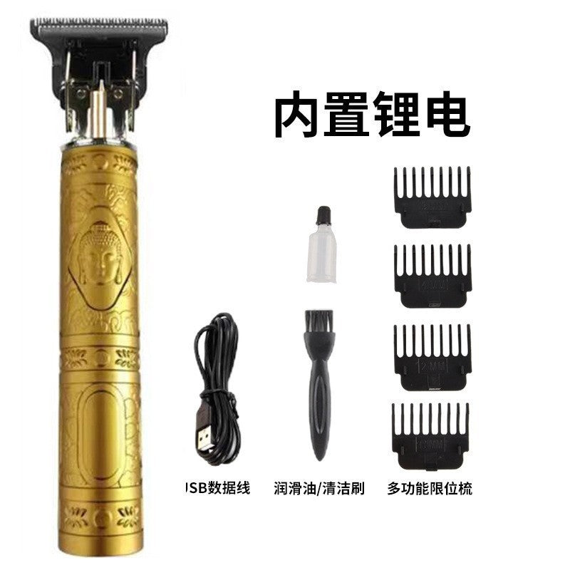 Rechargeable Hair Clipper with Stainless Steel Blades