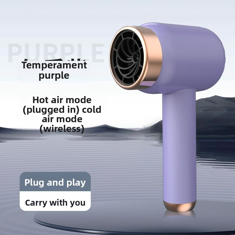 Rechargeable hair dryer