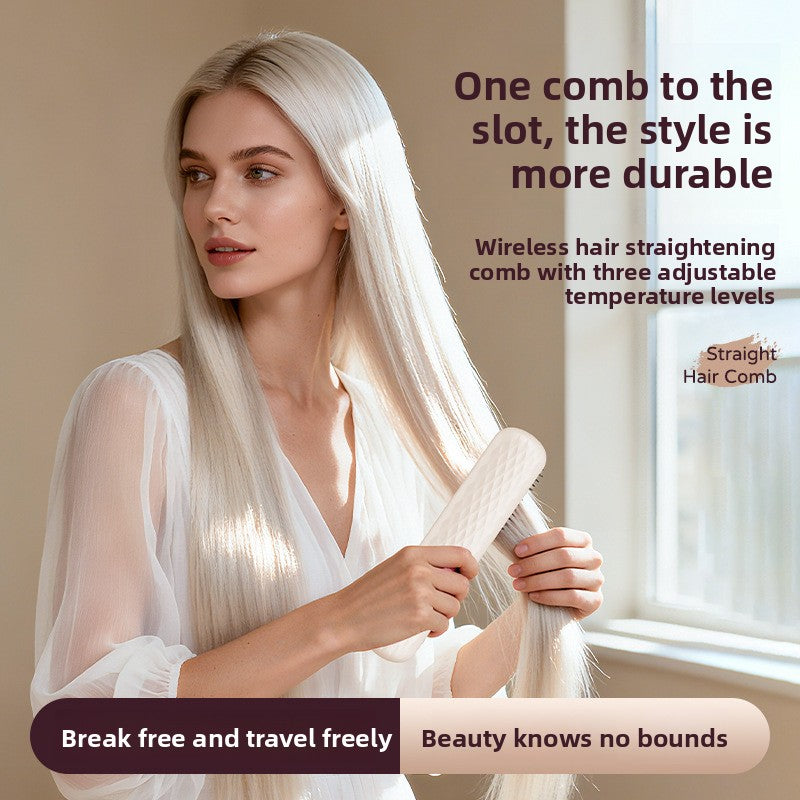 Rechargeable hair straightener
