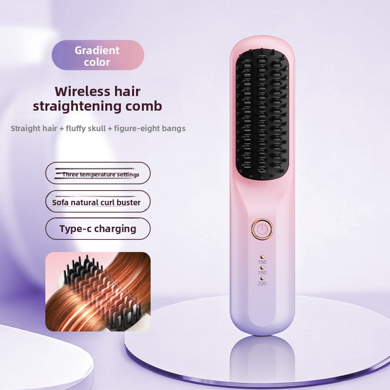 Rechargeable hair straightener