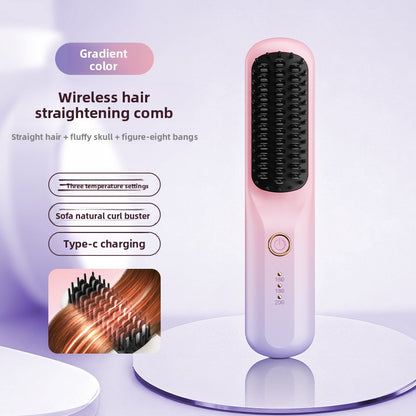 Rechargeable hair straightener