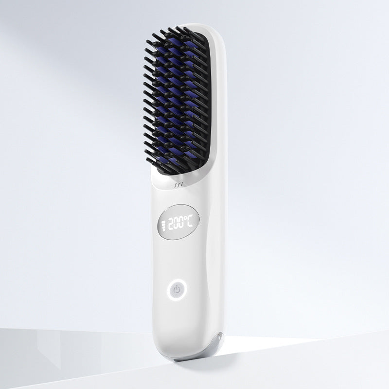 Rechargeable Hair Straightening Comb
