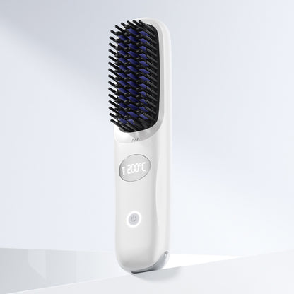 Rechargeable Hair Straightening Comb